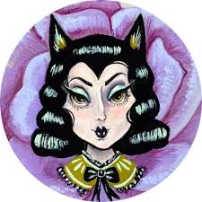 Spooky/sweet Valentine Postcards