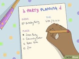 Pick your favorite invitation design from our amazing selection or create your own from scratch! 12 Ways To Host A Birthday Party Wikihow