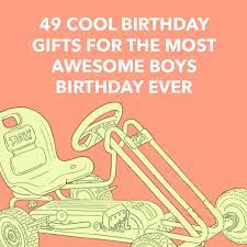 A good birthday present for boys that is unique and functional is hard to come by, so why not treat your special birthday boy to a personalized water bottle, backpack, or piggy bank with his name on it front and center. 49 Cool Birthday Gifts For The Most Awesome Boys Birthday Ever Dodo Burd