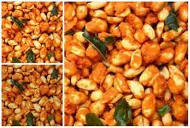 Goreng kacang tanah hingga kecoklatan. Resep Kacang Bawang Pedas Goreng Renyah