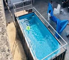 Hosting Money Back Guarantee Shipping Container Swimming Pool Pool Container Pool