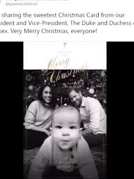 Check spelling or type a new query. Prince Harry Duchess Megan Release First Christmas Card Featuring Baby Archie Whp