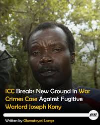 🇺🇬 With a $5 million bounty still hanging over his head, fugitive warlord Joseph  Kony is now the subject of the ICC's first-ever in-absentia hearing. ⚖️ The  court has opened confirmation of