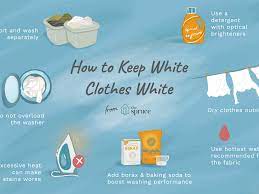 If you don't have a good colour run remover, a home remedy can also work well for shifting stubborn colour stains. How To Wash White Clothing