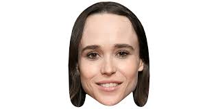 Elliot Page (Brown Hair) Celebrity Mask -
