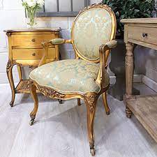 A pair of french empire style campaign chairs. Buy French Furniture Bedroom Chairs At Nicky Cornell Shabby Chic Furniture Specialists