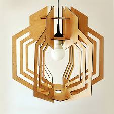 Pendant Lamp Plywood Ot Defdesignua Na Etsy Avizeler Avize Ahsap Projeleri