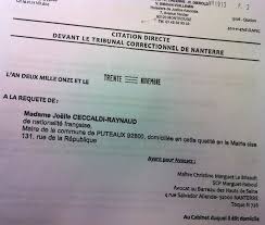 We found such information about tribunal de police, n\a: Affaire Du Canard Le Maire Ump De Puteaux Porte Plainte Contre Moi Pour Diffamation Monputeaux Com
