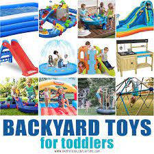 We love our big adventures, but sometimes it's necessary to have. 11 Backyard Toys For Toddlers Happy Toddler Playtime