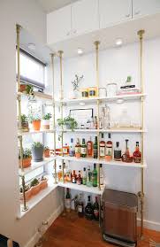 Custom Bars Wine Liquor Shelves In 2020 Liquor Shelf Bistro Shelving Shelves