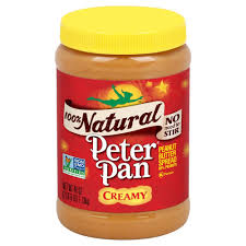 Peter Pan Natural Creamy Peanut Butter 40oz Peanut Butter Peter Pan Peanut Butter Natural Peanut Butter