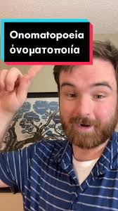 Reply to @aaroncomeau1 The Story of #Onomatopoeia. #language #linguistics  #edutok #learnontiktok #etymology #fypシ #fyp #stories #greek