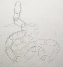 How To Draw A Realistic Snake Draw Real Snake Step By Step Drawing Guide By Finalprodigy Dragoart Com In 2020 Snake Drawing Realistic Drawings Snake Art