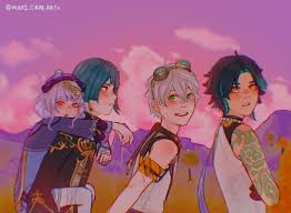 Genshin impact klee anime art аниме арт. Qiqi Fanart On Tumblr