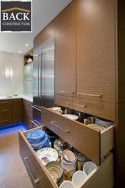 Modern Kitchen Cabinets Horizontal Wood Grain Cabinet Storage Kitchen Remodel Kitchen Remodel Wood Cabinets Kitchen