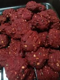 Recipe courtesy of food network kitchen. Red Velvet Cookies 250g Share Masakan Share Resepi Facebook