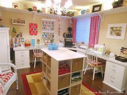 Old dresser for craft room storage. Our Home Away From Home Checks In The Craft Room Quilting Room Small Craft Rooms Craft Room Design
