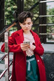 Kurze haare | short hair ideas. Gen Z Social Media Influencer Technology Youth Millennial Stock Photo Picture And Royalty Free Image Image 164220460