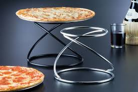 Contempo Black Swirl Pizza Stand Riser Lwus7790 Pizza Buffet Pizza Catering Delicious Pizza