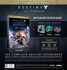 Plus great forums, game help and a special question and answer system. Destiny The Taken King Legendary Edition Ps3