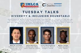 It may therefore take some time before it appears on our website. Imlca Diversity Inclusion Roundtable Tuesday 4 P M Et Inside Lacrosse