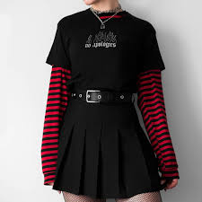 Check spelling or type a new query. 1 327 Me Gusta 7 Comentarios Skydance Pl Shopskydance En Instagram You Can T Take Back The In 2021 Black Outfit Grunge Aesthetic Clothes Red And Black Shirt