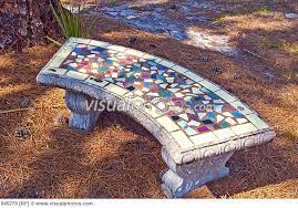 This mosaic stone cement is ideal for use with outdoor projects such as mosaic stepping stones, tables, benches, and more. Mosaic Bench Stained Glass Mosaic Mosaic Stained Concrete Bench