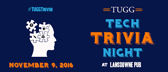 We will be hosting teams of eight people each, with the winning team . Tech Trivia Night Boston Startups Guide