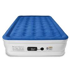 Soundasleep Dream Series Air Mattress With Comfortcoil Technology Internal High Capacity Pump Queen Size In 2020 Air Mattress Mattress Air Mattresses