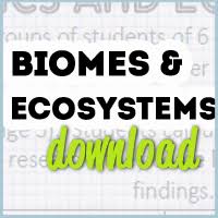 Science Freebie Biomes And Ecosystems Elementary Science Science Lessons Science Education