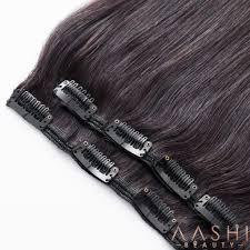 Blends naturally with your own hair. Buy Black Hair With Extensions 20 22 Inch Hair Extensions Aashi Beauty