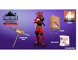 Iron man skin just got release in th. Skin Concept Deadpool Deadpool Has Broken The Fourth Wall And Landed In Fortnite Hope You Enjoy Fortnitebr