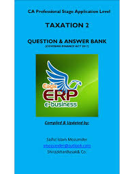 Final Draft Of Icab Application Level Taxation 2 Syllabus