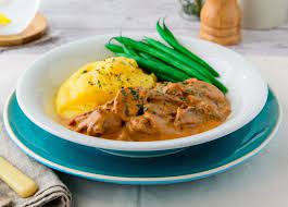Healthy Beef Stroganoff Recipe Beef Stroganoff Slow Cooker Recipe Thm Recipe Healthy Beef Healthy Beef Stroganoff Healthy Mummy