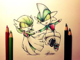 Couple Of Ralts By Zephvee On Deviantart Pokemon Drawings Pokemon Art Cute Pokemon