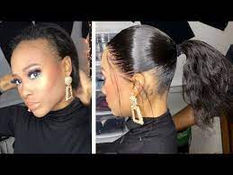 1008 The Best Frontal Ponytail Tutorial Youtube Ponytail Tutorial Sleek Ponytail Frontal Hairstyles
