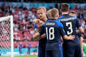Eriksen kollabierterikson, em, dänemark, finnland, notfall, kollabiert Finland Beat Denmark 1 0 Euro 2020 Pohjanpalo Scores Finland Wins 1 0