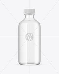 Download Clear Glass Bottle Mockup In Bottle Mockups On Yellow Images Object Mockups PSD Mockup Templates