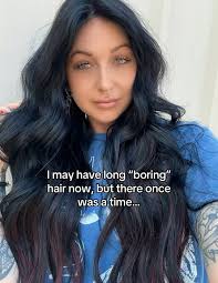 Oh baby Sami 🥹 I used to be so cool with shaved sides and all the colors  All I know is I'm so thankful for lip filler 😂 #throwback