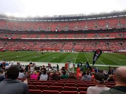 firstenergy stadium section 110 home of cleveland browns