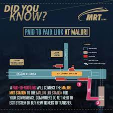 Propcafe peek taman maluri cheras. Mrt Corp On Twitter The Maluri Mrt Stn Will B Connected To The Maluri Lrt Stn Via A Paid To Paid Linkway The Maluri Mrt Stn Will B Opened By End Of July