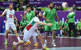 Final Result Algeria Vs Saudi Arabia الجزائر و السعودية Algeria 25 27 Saudi Arabia النتيجة النهائية صور من مباراة الج Sports Basketball Court Algeria