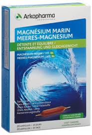 Thus, magnesium and vitamin b6 help to reduce the tiredness, especially in period of overwork or during the period of temporary tiredness. Arkopharma Meeres Magnesium 20 Trinkamp 10 Ml Vitamine Nahrungserganzung Kurmittel Vitaserv Ch Online Drogerie Markt