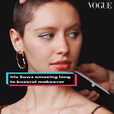 Iris Law's Transformative Buzzcut Makeover