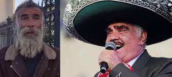 Vicente Fernández, imitado por un habitante de calle mexicano