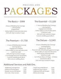 Introducing 2014 Wedding Photography Pricing And Packages Photography Pricing Wedding Photography Pricing Photography Packaging