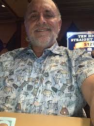 Out playing poker in Vegas. Fun SS shirt that I don't know the name.
