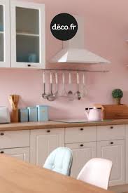 Du Rose Dans La Cuisine On Ose Ou Pas Kitchen Cabinets Home Decor Kitchen