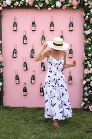 Here you use natural bachelorette party stuff such as rustic wood tables, floral garlands, haystack seats, etc. Veuve Clicquot Rose Garden Bridal Bachelorette Party Classy Bachelorette Party Games Classy Bachelorette Party