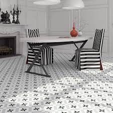 Véritable ou carrelage imitation carreaux de ciment, il apporte du style, du charme. Collection View Vives Ceramic And Porcelain Tiles Carrelage Noir Et Blanc Carreaux Ciment Deco